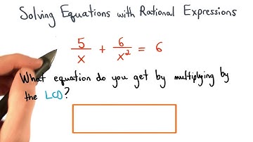 Multiplying Equations by the LCD - Visualizing Algebra