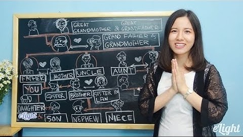 Từ vựng tiếng anh về gia đình  [Từ vựng tiếng Anh theo chủ đề #15]