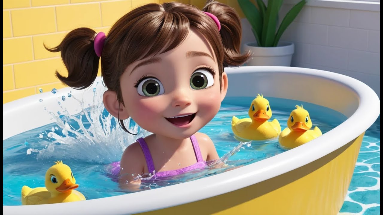 Splish Splash — Bubbles Everywhere! | Joyful Water and Bubble Song for Kids