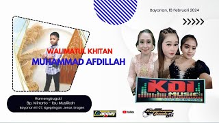 📡Live Khitanan MUHAMMAD AFDILLAH // CS KDI // BG AUDIO // ANGGUN STREAMING