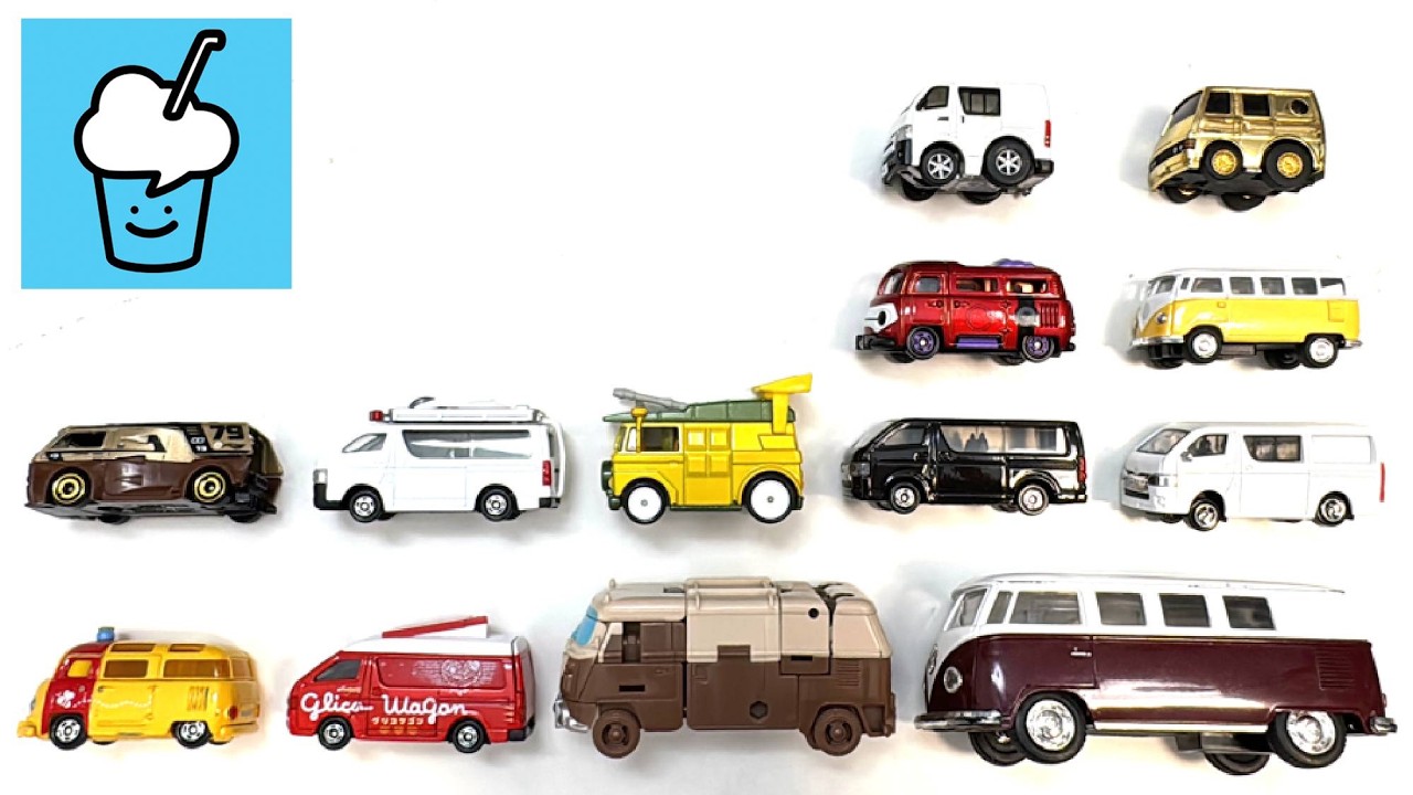 Коллекция фургонов Tomica Transformers Siku