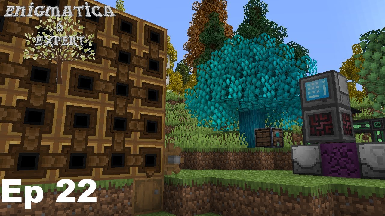 Enigmatica 6 Expert Mode - Ep 22 Refined Storage! - YouTube