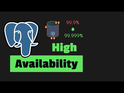 PostgreSQL HA High Availability Tutorial