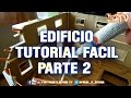 EDIFICIO TUTORIAL FACIL BOLT ACTION parte 2/4 MORDHEIM WARHAMMER ESCENOGRAFIA WARGAMES