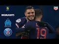 OLYMPIQUE DE MARSEILLE - PARIS SAINT-GERMAIN (0 - 2) - Highlights - (OM - PSG) / 2020-2021