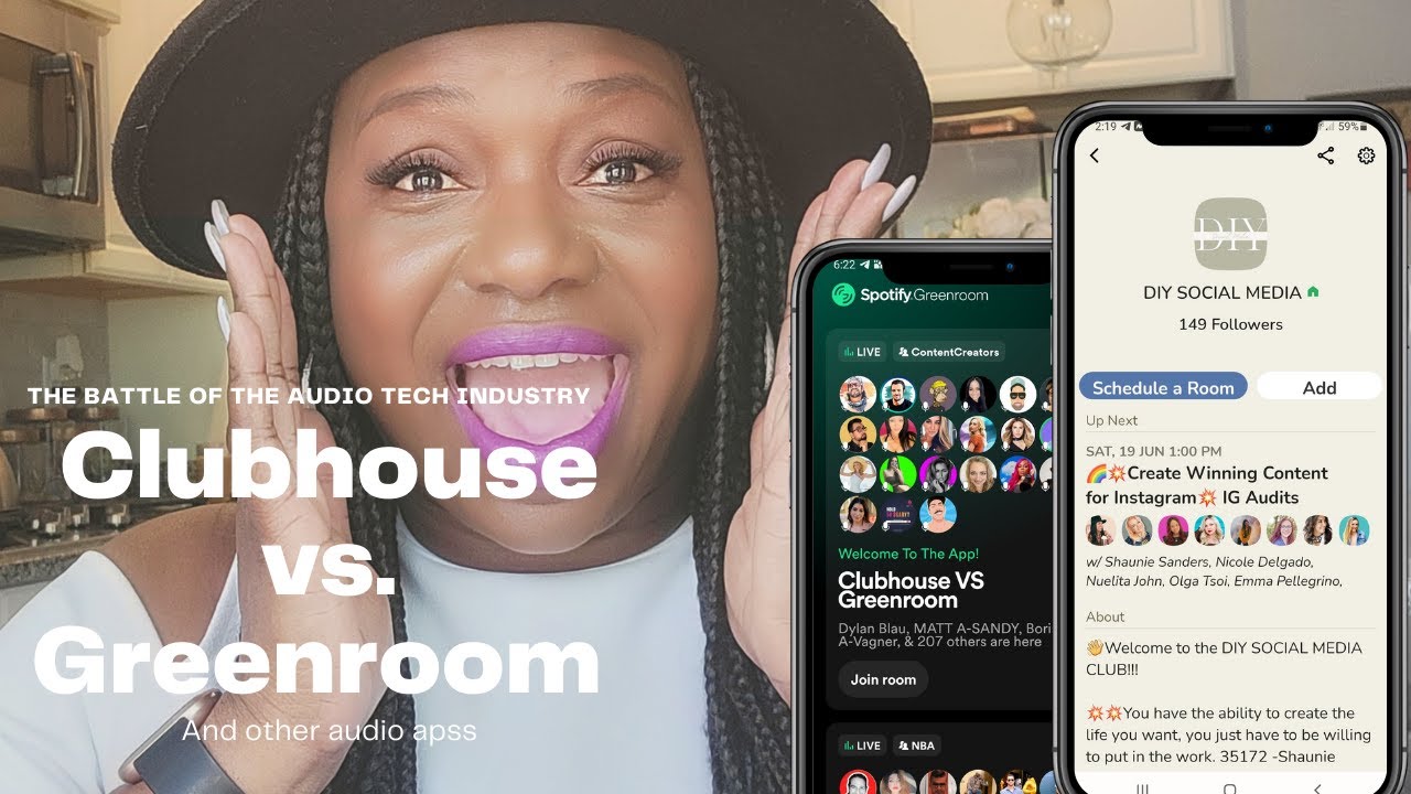Clubhouse vs. Spotify Greenroom | The Battle For the Audio Tech Space