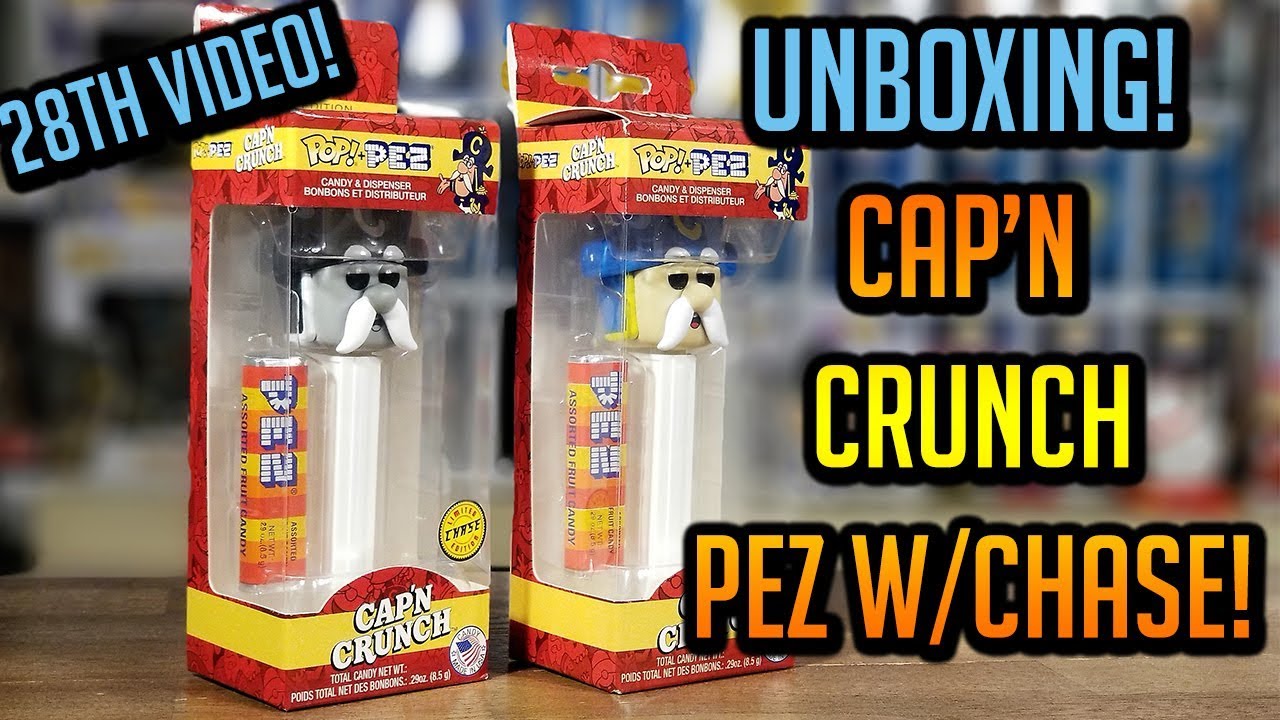 Unboxing Cap'n Crunch Pez with Chase 
