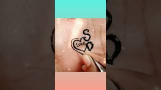 S And P Letter Mehndi Designs Sp Gupta