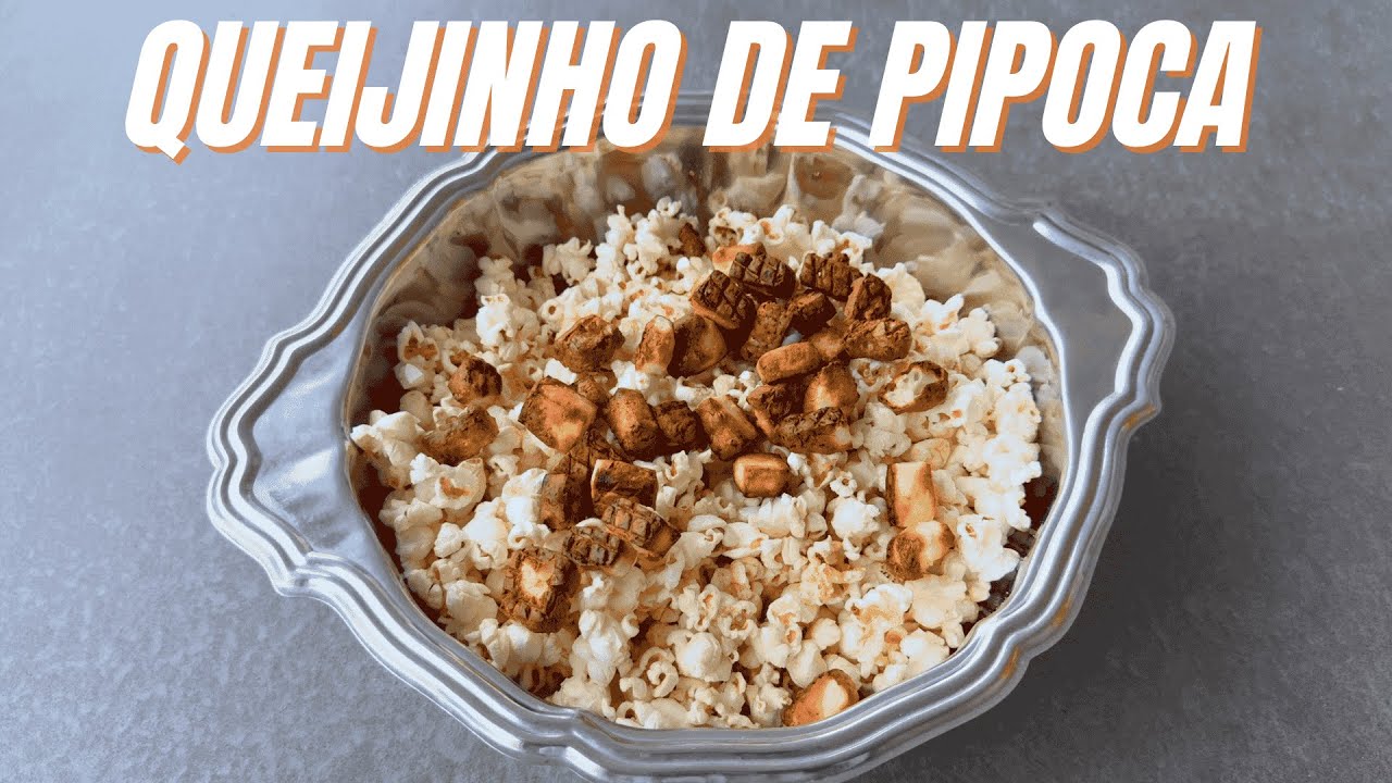 QUEIJINHO DE PIPOCA na Airfryer | Queijo coalho crocante