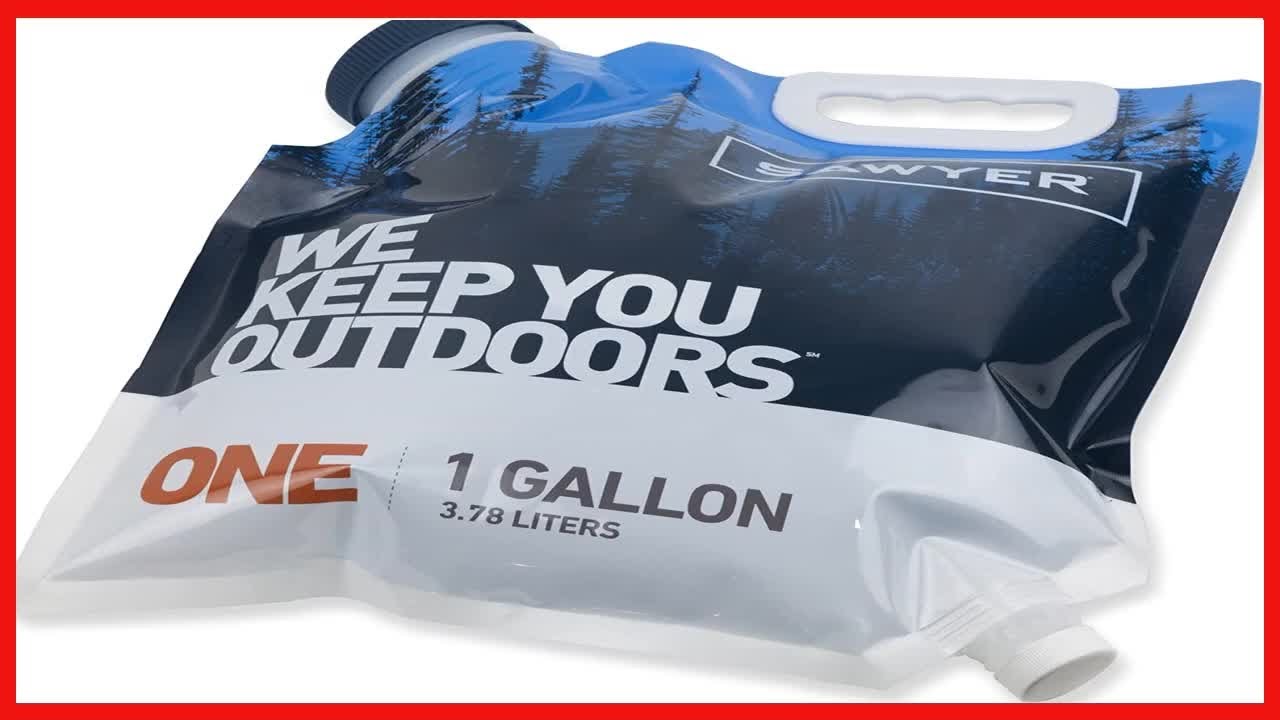 Sawyer Products SP108 OneGallon Water Bladder, for MINI and Squeeze