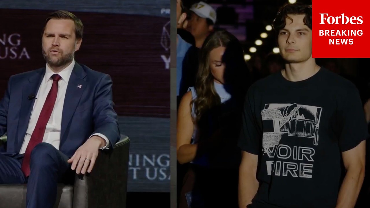 Watch The Moment Student Asks JD Vance Straight-Up About Epstein After Melania Trump's Statemen