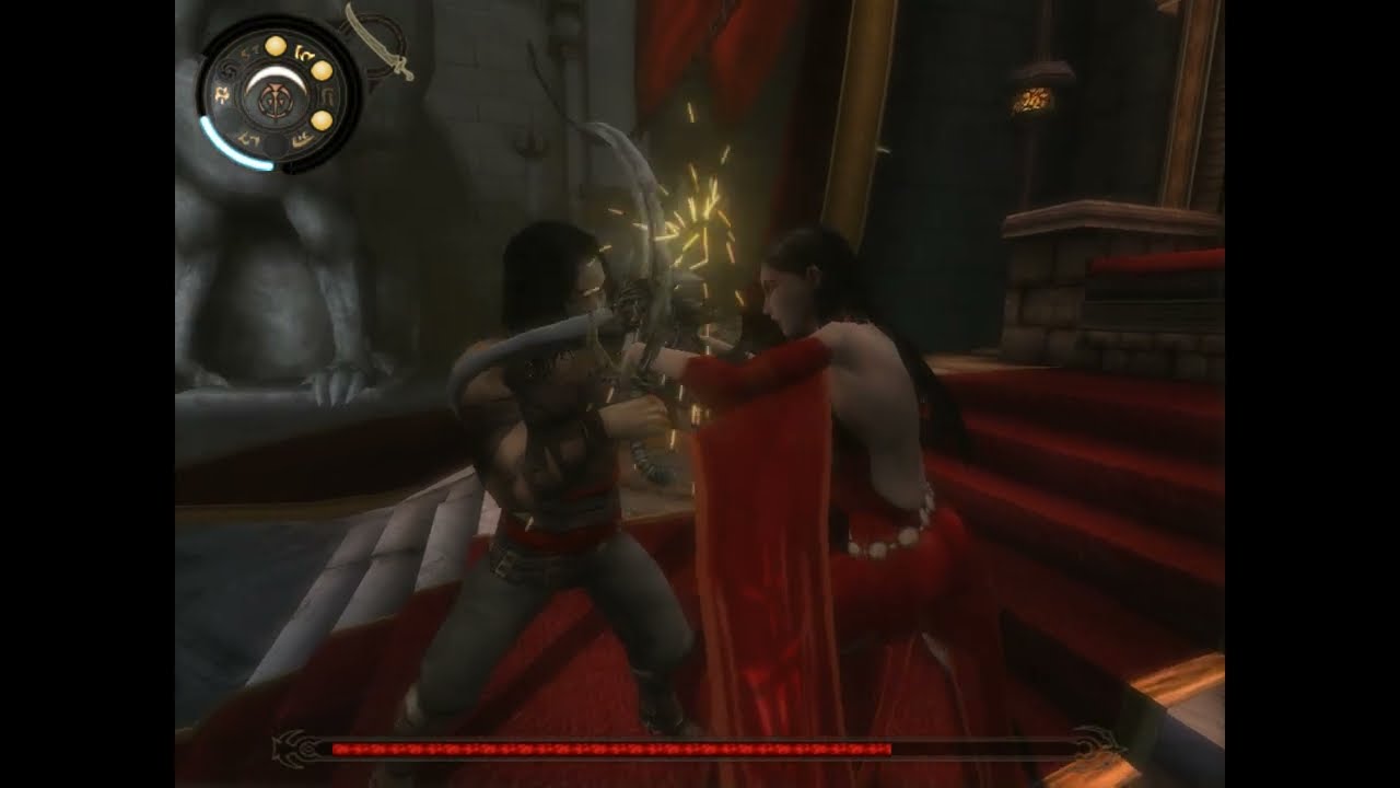 Prince of Persia Warrior Within / Reverse Ryona / Kaileena Vs Prince