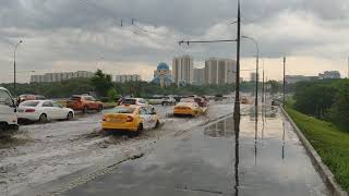 Каширское шоссе потоп
