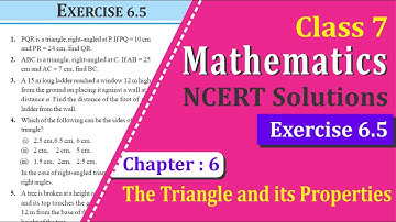 NCERT Solutions for Class 7 Maths Chapter 6 Exercise 6.5