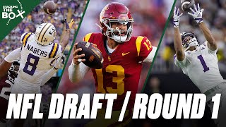 2024 NFL Draft - Round 1:  LIVE Reactions \& Analysis