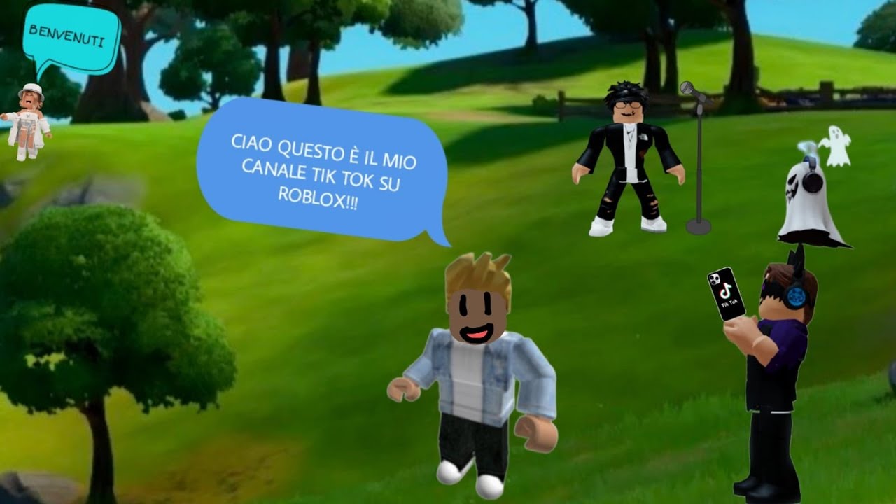 IO E IL MIO AMICO JOSHUA FACCIAMO I TIK TOK SU ROBLOX - YouTube