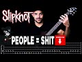 Slipknot - People = Shit (Guitar Cover By Masuka W/Tab)