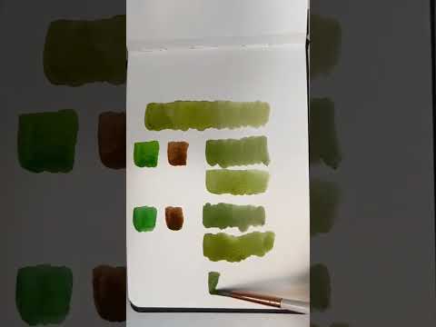 Video: Ide olivovo zelená a hnedá dokopy?