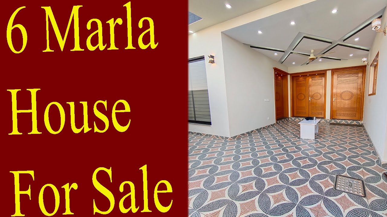 6 Marla Modern Design House For Sale In Dream Garden Lahore Gated