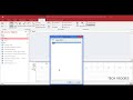 Sorting data in a query using MS Access Query Design View | Tech Veggies Mp3 Song