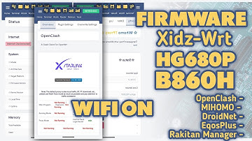REVIEW TERBARU ⭕  Firmware Xidz Wrt Hg680p & B860h Wifi On