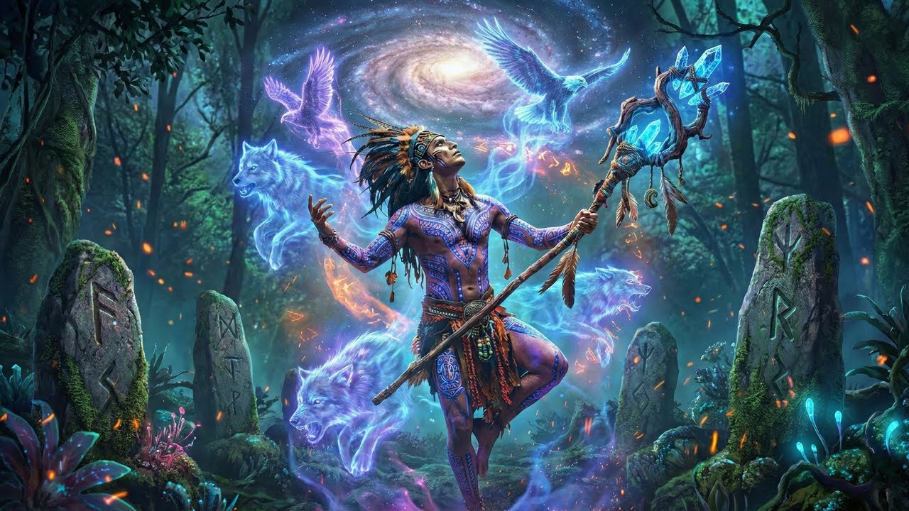 18 Minutes 🧘 Shamanic Dancing of the Spirits | For Deep Soul Work, Past Tragedies, and Pain in Life!