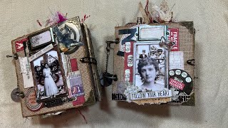 Flip Through of Tim Holtz Journals