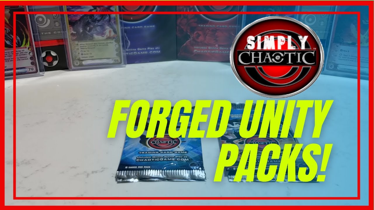 chaotic forged unity booster box CCG | Pack Opening 20 Chaotic Forged Unity