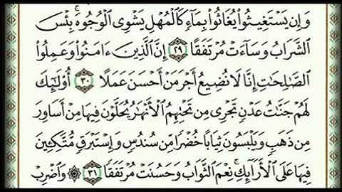 سورة الكهف كاملة بصوت الشيخ السديس استمع واقرأ معه