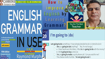 Unit-20:In the near future-  I am going to (do)–I feel terrible (now), I think I am going to be sick