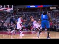 Brandan Wright Reaches Over Seraphin
