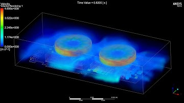 CFD Simulation of Forced Convection Heat Transfer on Graphic Card PCB