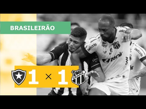 Botafogo 1 x 1 Ceará - Gols - 06/08 - Campeonato Brasileiro 2022