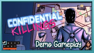 Confidential Killings - A Detective Game | October 2025 Next Fest Demo Gameplay screenshot 4