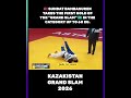 🇲🇳Suhbat Bambasuren takes the first gold of the "Grand Slam" 🇰🇿 60 kg.#ijf #judo #shorts #mma #ufc