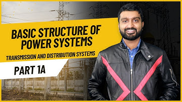 Part 1a | Basic Structure of Power Systems | Transmission and Distribution Systems