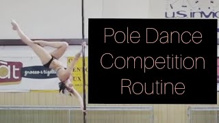 Pole Dance Competition Routine