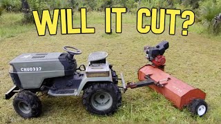 Flail Mower Repower and Extreme Testing
