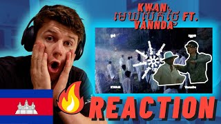 🇰🇭KWAN - មេឃបើកថ្ងៃ ft. Vannda MV' - IRISH REACTION