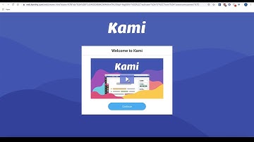 How to use and turn in an assignment with Kami for students