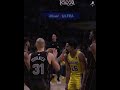 Spencer Dinwiddie makes his first basket as a Laker