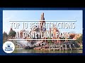 Top 10 attractions in disneyland paris