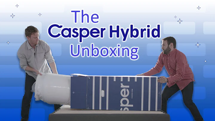 Casper Hybrid Unboxing | A New Mattress? Is it Good? (New Casper Mattress 2019)