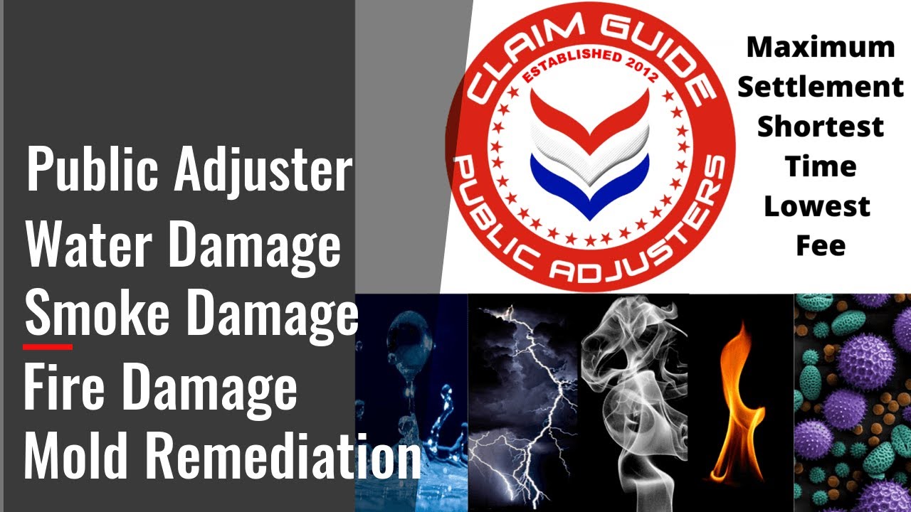 Burlington County NJ Public Adjuster Water Damage Fire Damage