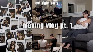 moving vlog pt. 1 | packing, last apartment party, moving boxes to my mom's by angelene 462 views 6 months ago 15 minutes