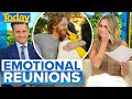 TV hosts hold back tears after heartwarming family reunions | Today Show Australia