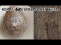 How to prepare amala (black yam flour) #howtomakeamala #amala