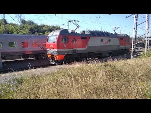 ЭЛЕКТРОВОЗ ЭП2К СОСТЫКОВКА