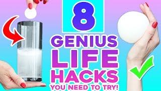 8 Genius Life Hacks You Need To Try!