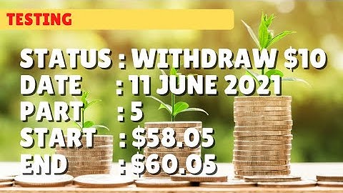 $60.05 WITHDRAW $10.00 | 11 june21 part 5 | Free Binary Bot Deriv Simple Strategy Trading Profitable